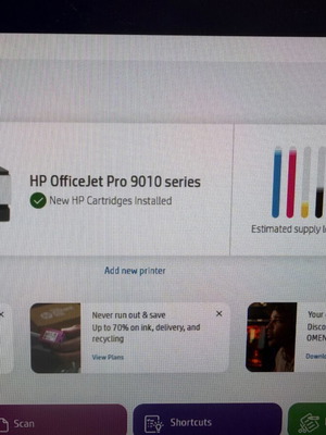 HP OfficeJet Pro 9013 multifunction printer like new
