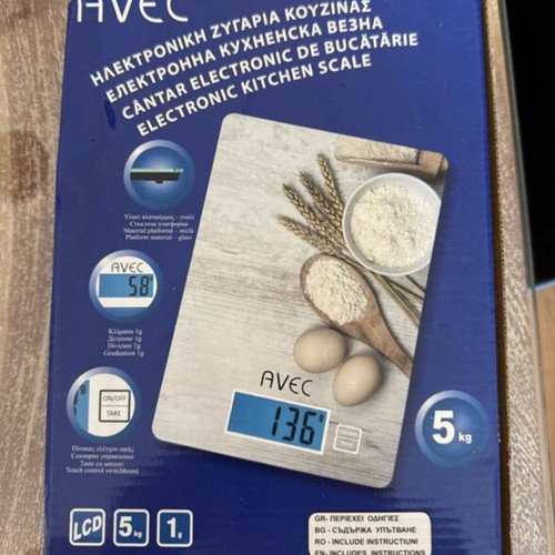 Avec electronic kitchen scale 5 kg