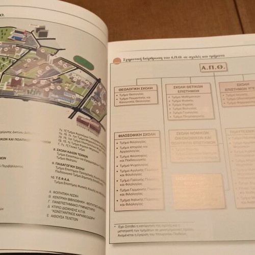 Aristotle University of Thessaloniki General Informative Guide 2004 like new