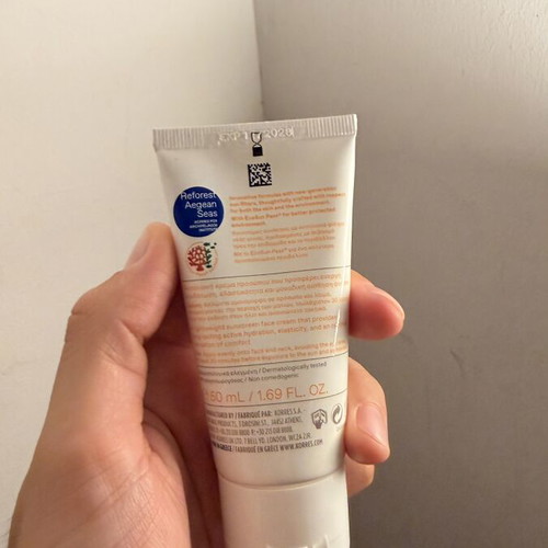 Korres Sunscreen Face Cream SPF 50 New