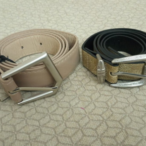 Set of 2 women's belts new