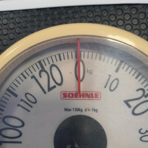 Soehnle scale used, vintage home model up to 130 kg