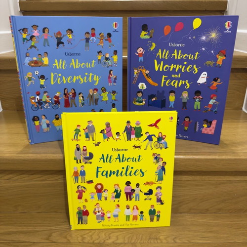 Usborne All About set of 3 books new, English
