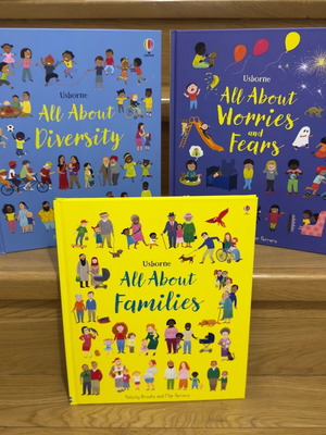 Usborne All About set of 3 books new, English