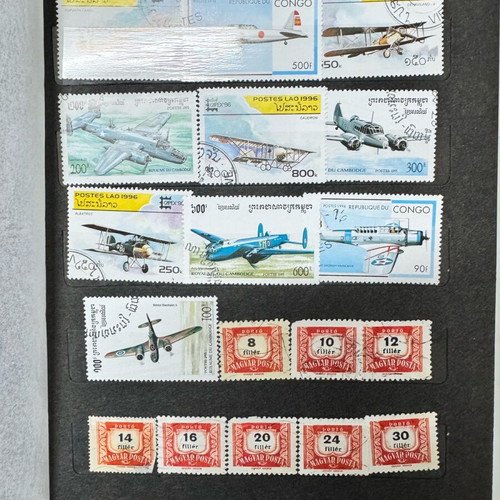 Old used stamps