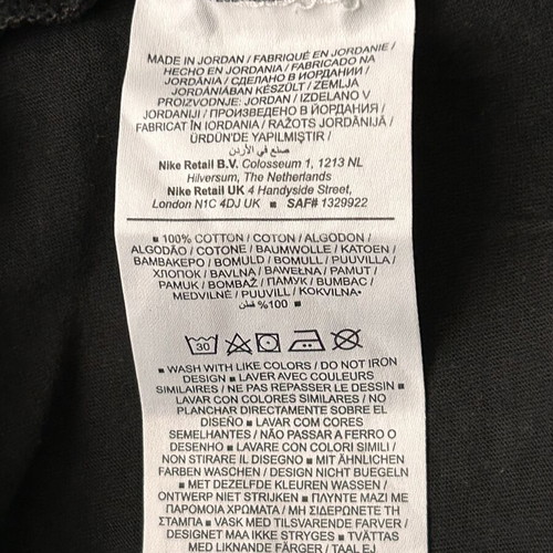 Nike Sportswear Icon Futura T-shirt XXL, black