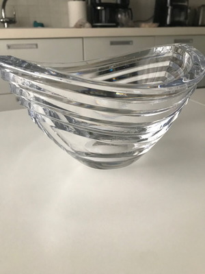 Costa Boda crystal bowl like new vintage decorative for dining table