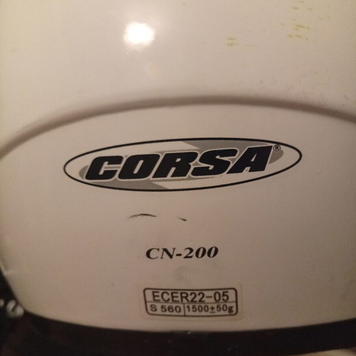 Corsa CN-200 helmet size S like new with integrated sunglasses