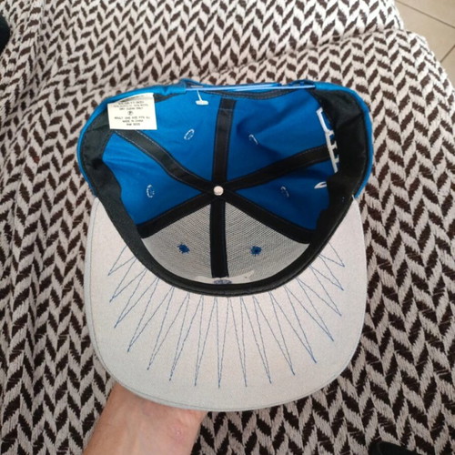 Nike Duke Snapback hat new, gray and blue