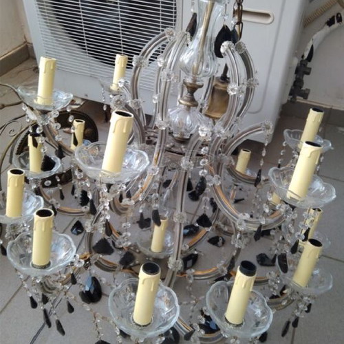 Chandelier used with crystals