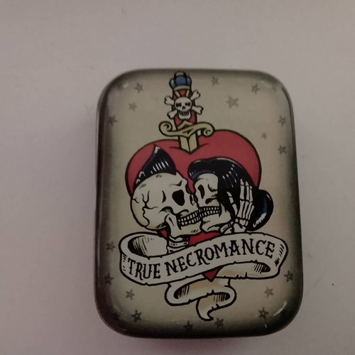 Tin box used "True necromance" for small items