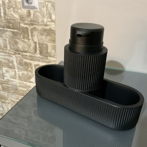 Kitchen accessories set black matte color unused, includes electric coffee pot and non-stick pots