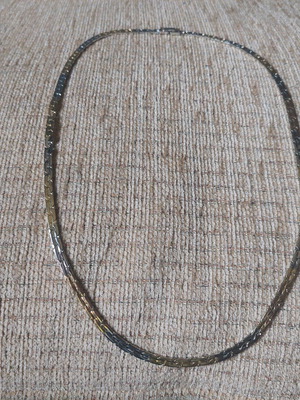 Chain necklace gold silver steel new
