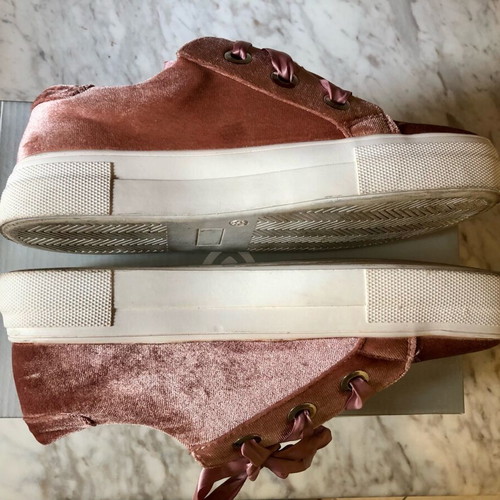Migato sneakers pink/muted apple velvet like new, size 39
