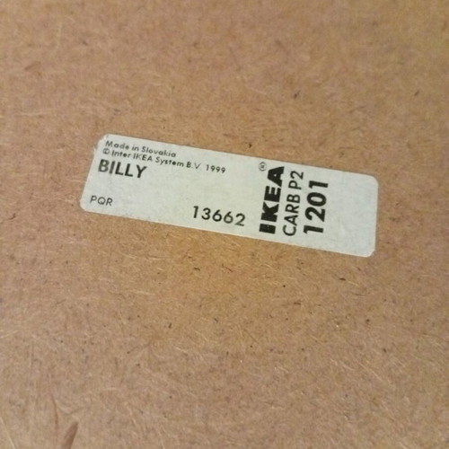 IKEA Billy bookshelf like new, sturdy construction, 1.20m height