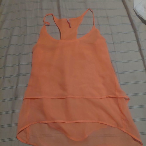 Summer blouse used, size S, orange