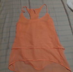 Summer blouse used, size S, orange