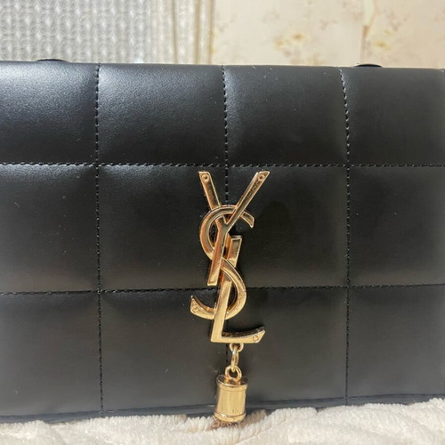 YSL shoulder bag used like new, black