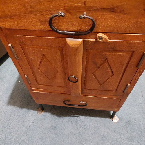 Nightstand used, solid wood handmade furniture