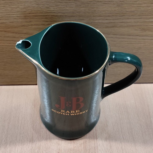 J&B Scotch Whisky ceramic jug used with minor marks