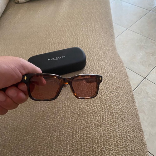 Red Raven sunglasses, brown