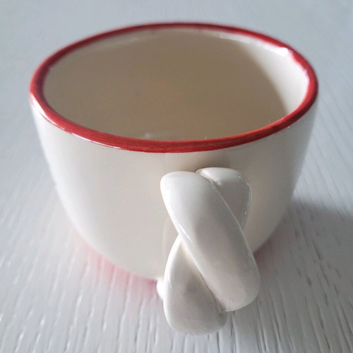 Handmade ceramic mug from Kythnos new