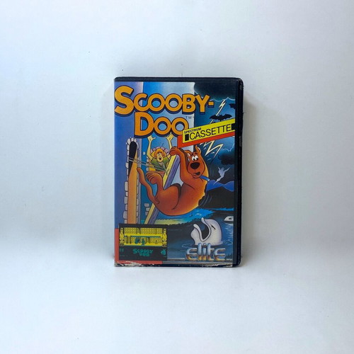 Scooby Doo 1986 Spectrum ZX tape cassette used, boxed with manual
