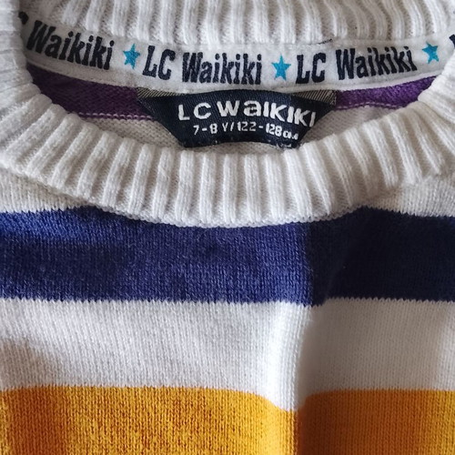 LC Waikiki sweater for boy 6-7 years like new, multicolored