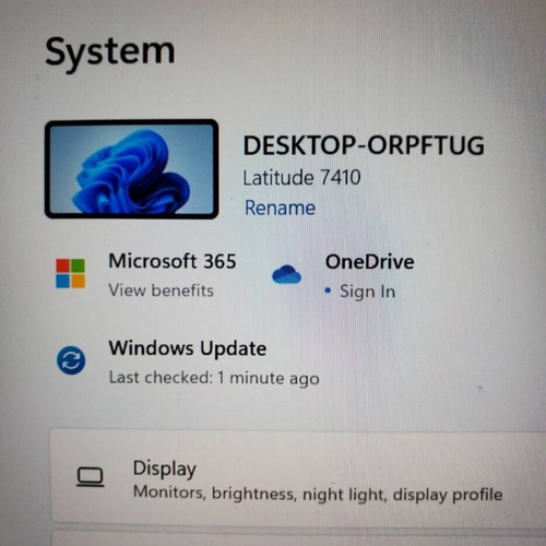 Dell Latitude 7410 Carbon Business Edition like new with i7, 16GB RAM, 512GB SSD