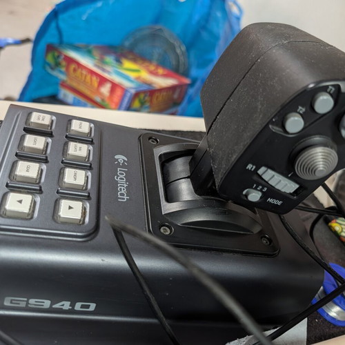 Logitech G940 Flight System HOTAS controller used