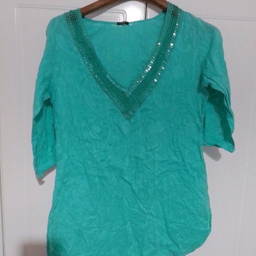 Calzedonia caftan turquoise like new