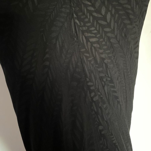 Nadia Rapti dress new, black, size S with slit and tie back