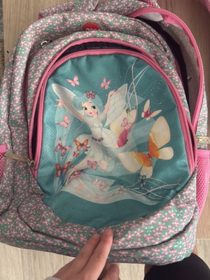 School bag with fairy refurbished