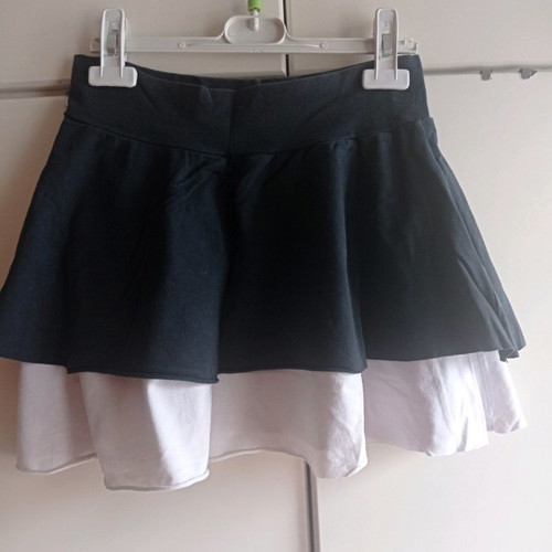 Esti skirt slightly used, white black, size M 38 10