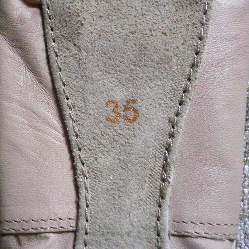 Soft Leather Sheddo Ballet Shoes Size 35 New Pink