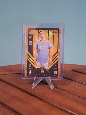 Foden 100 Club Unbeatable card Topps Match Attax 2025 like new