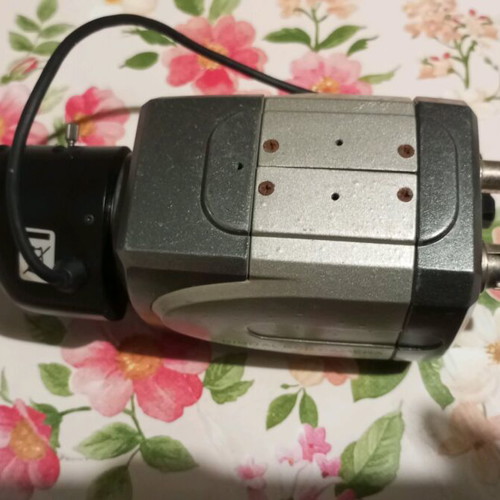 CCTV CCD camera with Samsung 10-50mm CS mount lens used