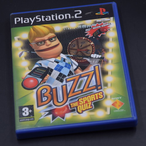 Buzz! The Sports Quiz PS2 used in excellent condition