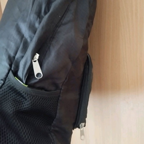Small backpack like new, black, practical