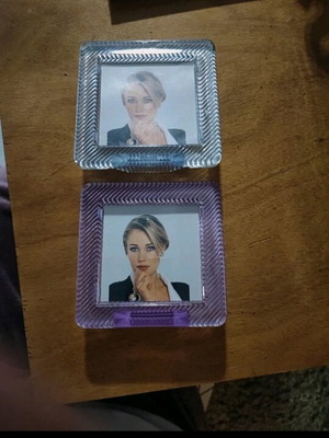 Small photo frames like new, set of 2