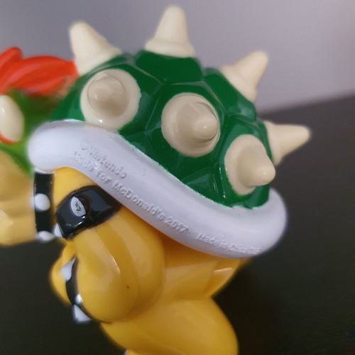 Bowser figure from Super Mario 2017 McDonald's