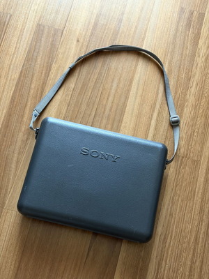 Sony ICF-SW1E radio used, with accessories