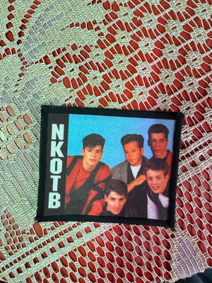 New Kids On The Block patch new, perfect condition for sewing