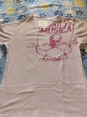 Aggressive by Sprider men's t-shirt used, pink-orange, size M