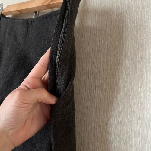 Wool high-waisted pants used, size XS