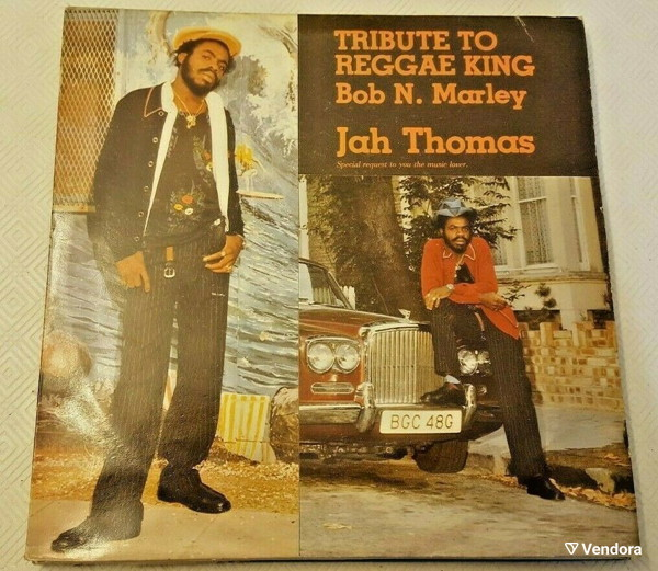  Jah Thomas – Tribute To Reggae King Bob N. Marley LP UK 1981'