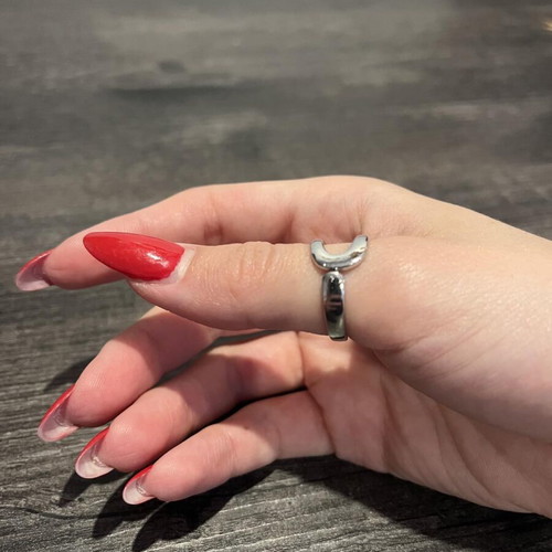 Silver ring like new