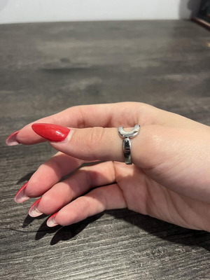 Silver ring like new