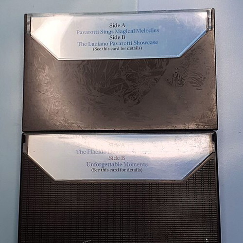 Reader's Digest cassette tapes like new, Luciano Pavarotti & Kiri Te Kanawa