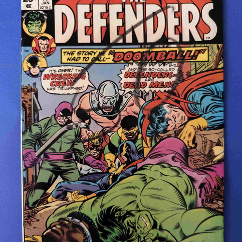 Defenders 19 comic used, English